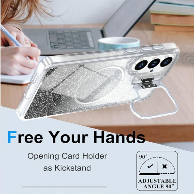 Deksel Til Samsung Galaxy S26 Plus Magnetisk Gradientglitter Og Bakside