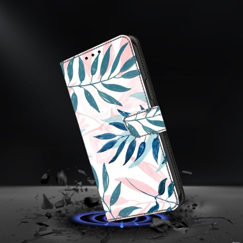 Folio Deksel Samsung Galaxy S26 Plus Akvarellblader