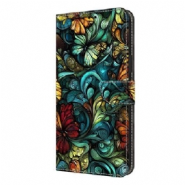 Folio Deksel Samsung Galaxy S26 Plus Akvarellblomster Og Planter
