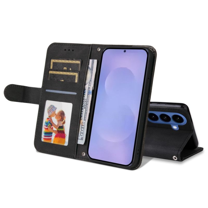 Folio Deksel Samsung Galaxy S26 Plus Dekorativ Nagle