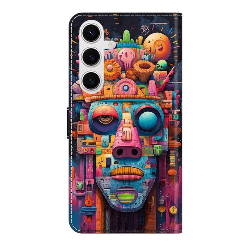 Folio Deksel Samsung Galaxy S26 Plus Graffitiportrett