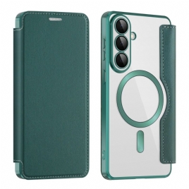 Folio Deksel Samsung Galaxy S26 Plus Magnetisk Med Rfid-kortholder