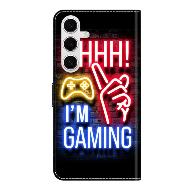 Folio Deksel Samsung Galaxy S26 Plus Neonmønster