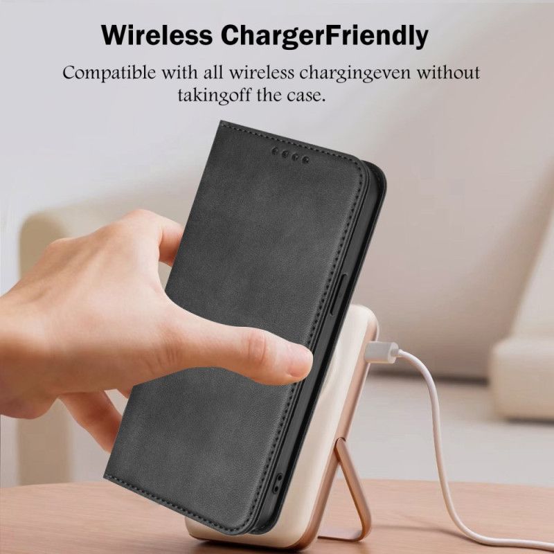 Folio Deksel Samsung Galaxy S26 Plus Teksturert Rfid-beskyttelse Retro