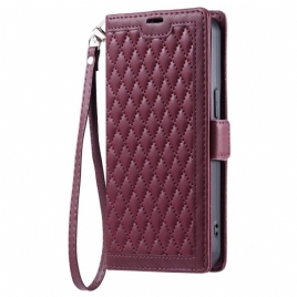 Folio Deksel Samsung Galaxy S26 Plus Vattert Vintagedesign Beskyttelse Deksel