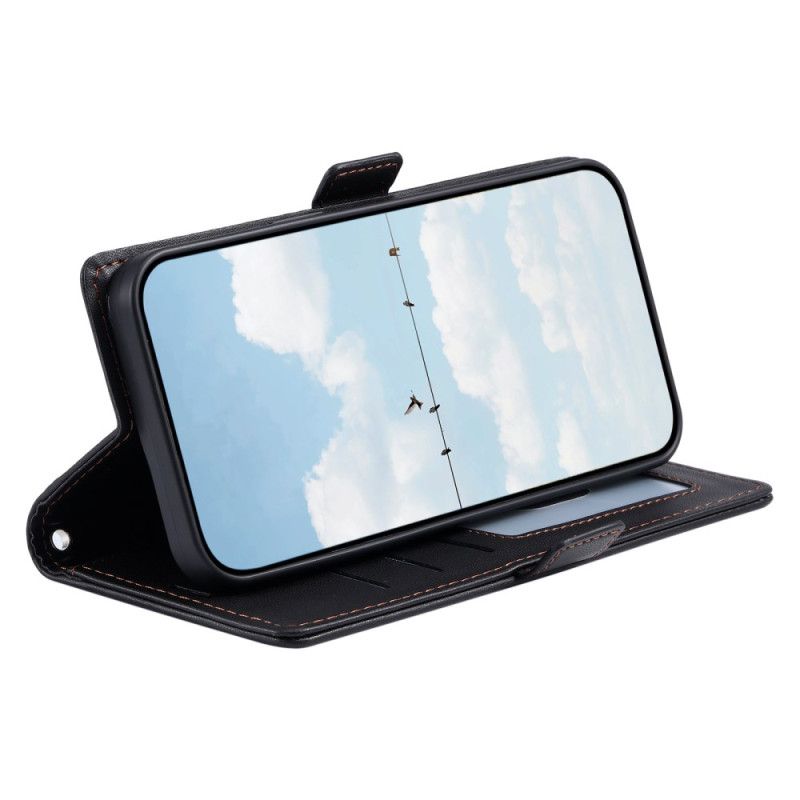 Folio Deksel Samsung Galaxy S26 Plus Vattert Vintagedesign Beskyttelse Deksel