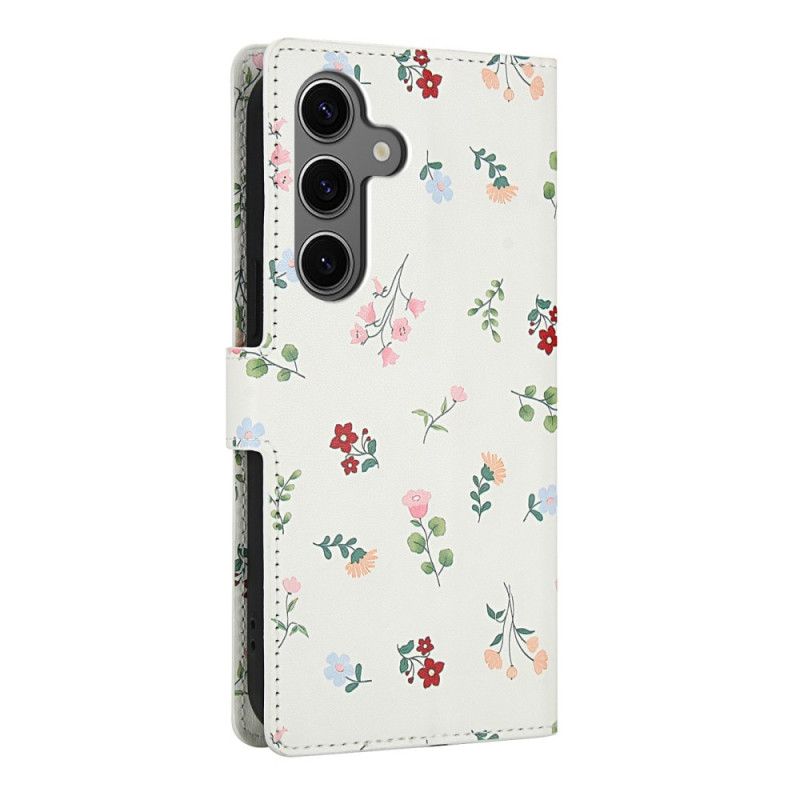 Folio Deksel Til Samsung Galaxy S26 Plus Blomsterstropp