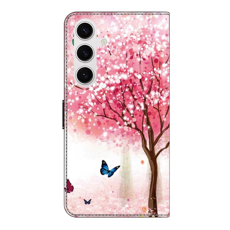 Folio Deksel Til Samsung Galaxy S26 Plus Kirsebærblomster