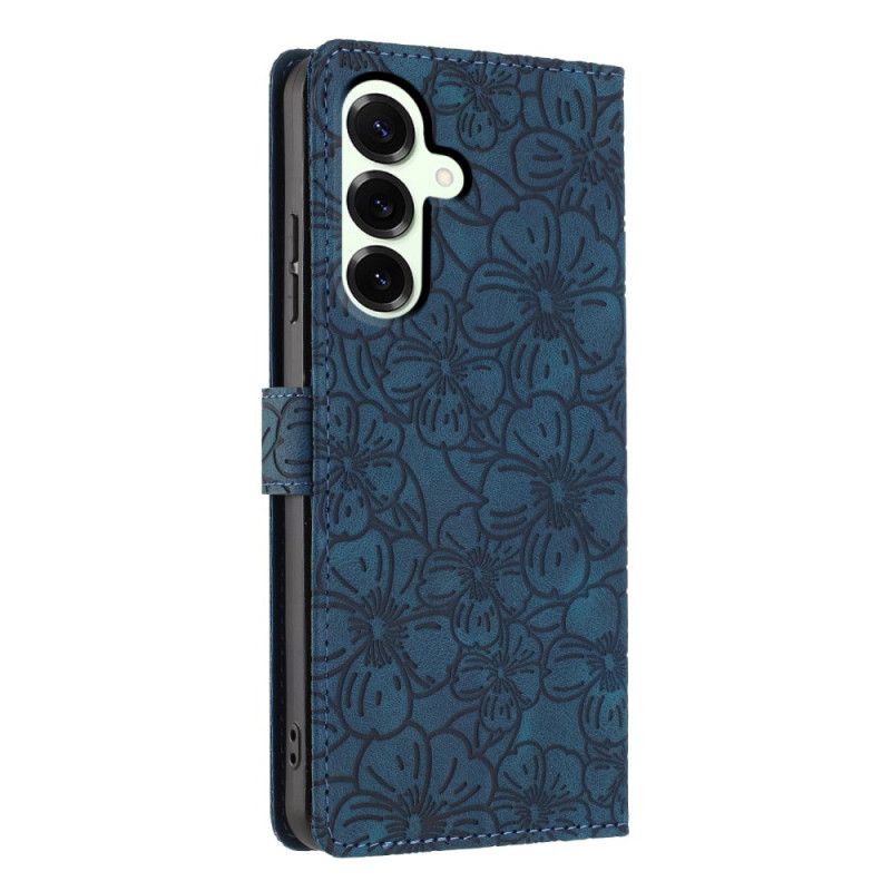 Folio Deksel Til Samsung Galaxy S26 Plus Kirsebærblomstgravering