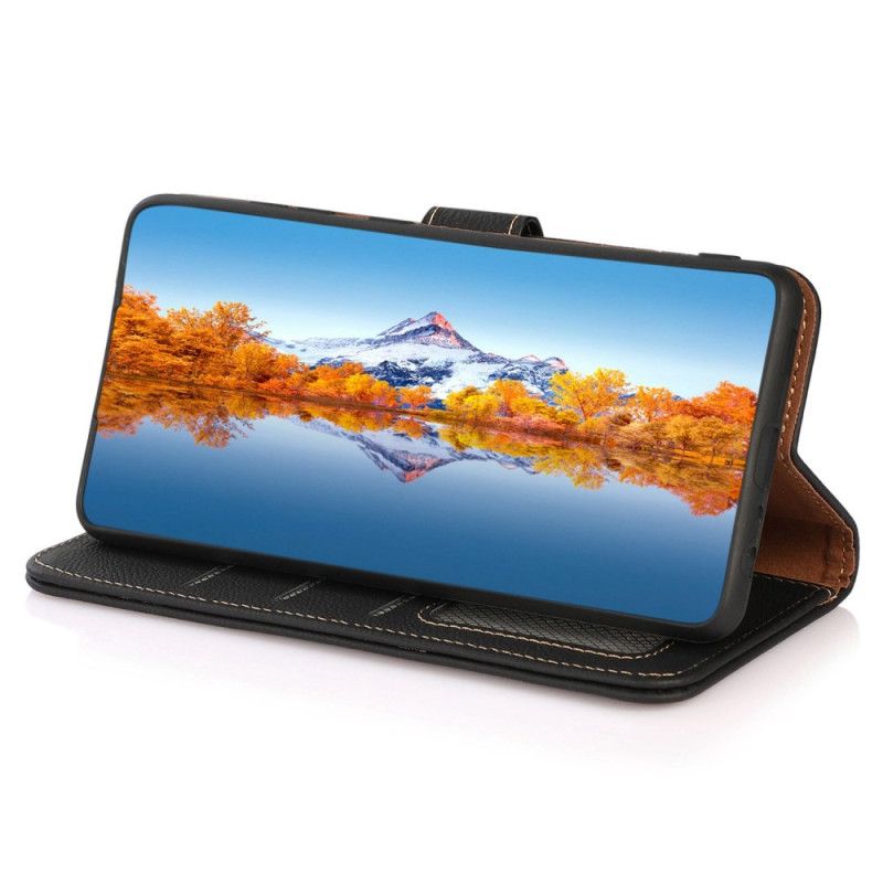 Lærdeksel Folio Deksel Samsung Galaxy S26 Plus Khazneh