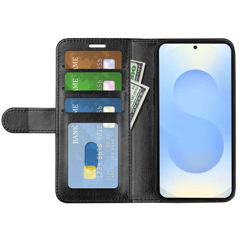 Lærdeksel Folio Deksel Samsung Galaxy S26 Plus Mobildeksel Vintage