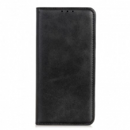 Beskyttelse Deksel Til Realme 8 / 8 Pro Folio Deksel Elegance Split Leather