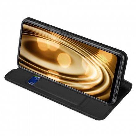Beskyttelse Deksel Til Realme 8 / 8 Pro Folio Deksel Skin Pro Dux Ducis