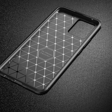 Deksel Til Realme 8 / 8 Pro Fleksibel Karbonfibertekstur