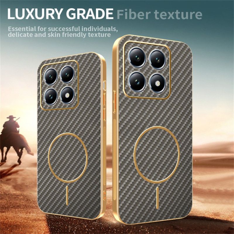 Deksel Til Xiaomi 15t Karbonfibertekstur