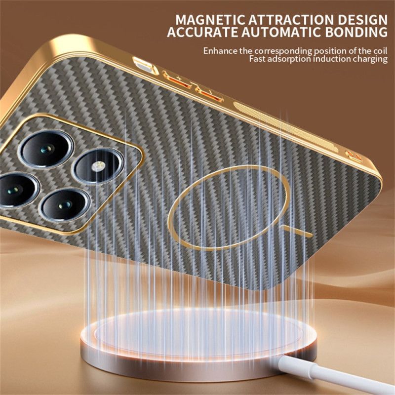 Deksel Til Xiaomi 15t Karbonfibertekstur