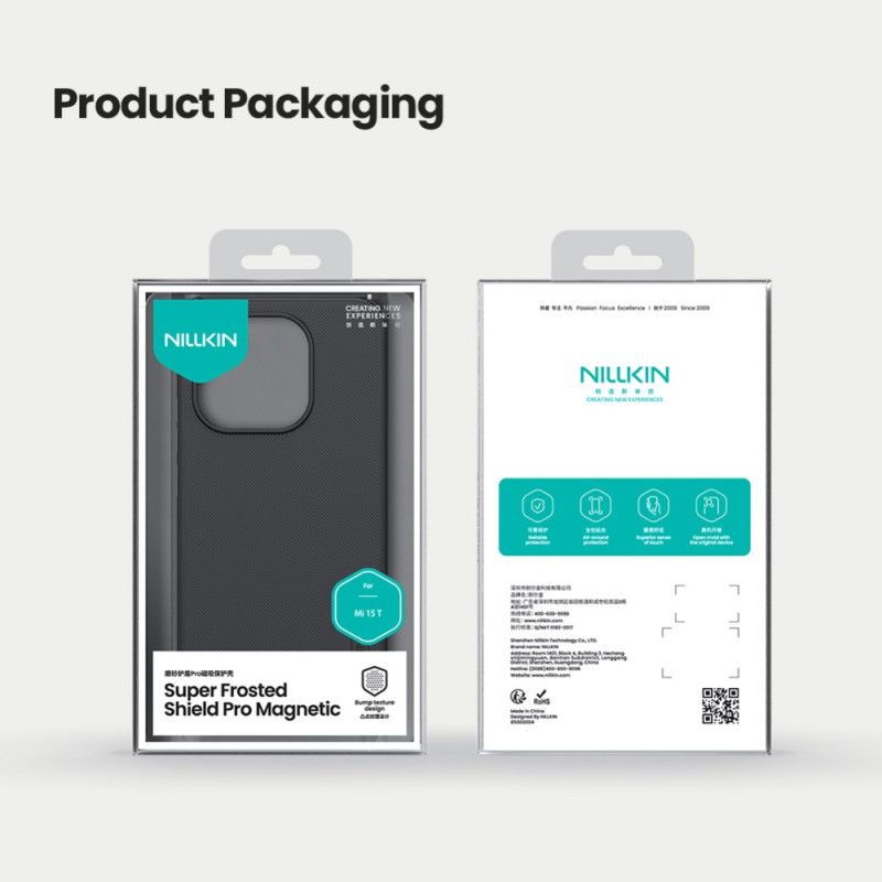 Deksel Xiaomi 15t Magsafe Frosted Shield Pro Nillkin