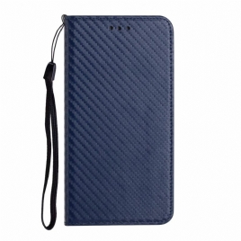 Folio Deksel Lær Xiaomi 15t Karbonfiber