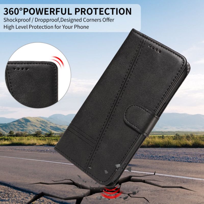 Folio Deksel Til Xiaomi 15t T-linjer