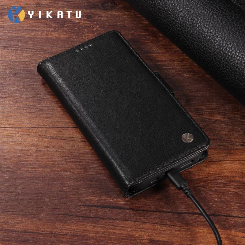 Folio Deksel Til Xiaomi 15t Vintage Yikatu