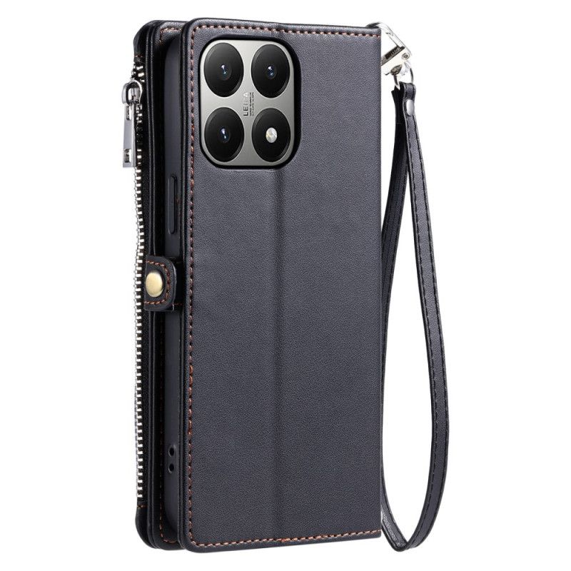 Folio Deksel Xiaomi 15t 8 Kortspor Beskyttelse Deksel