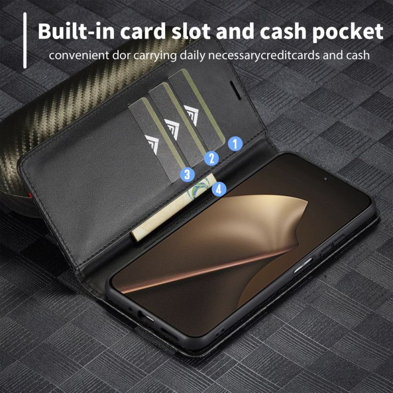 Folio Deksel Xiaomi 15t Karbonfiber