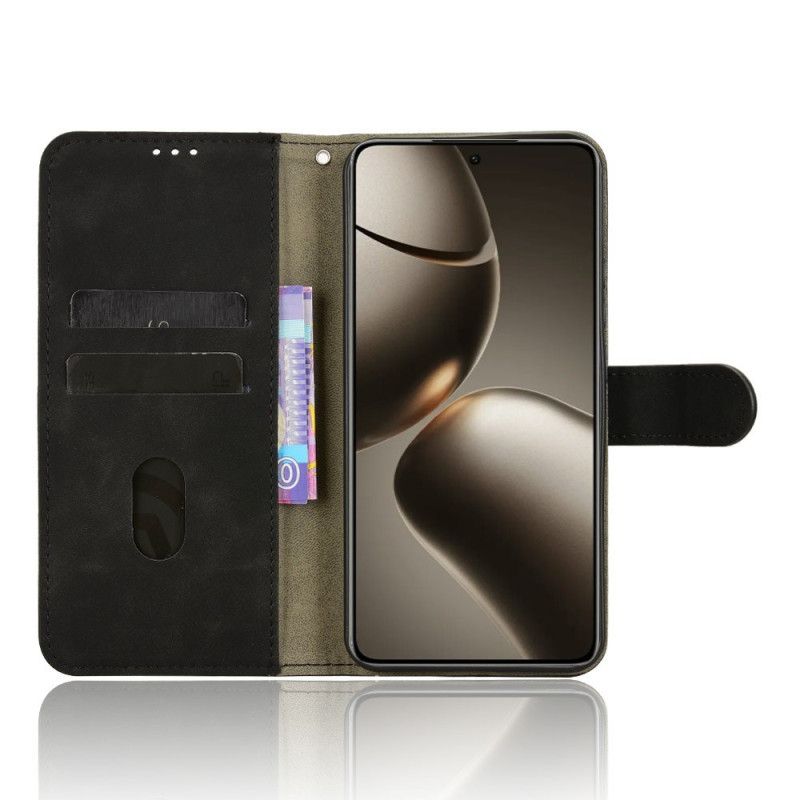 Folio Deksel Xiaomi 15t Semsket Skinn Effekt