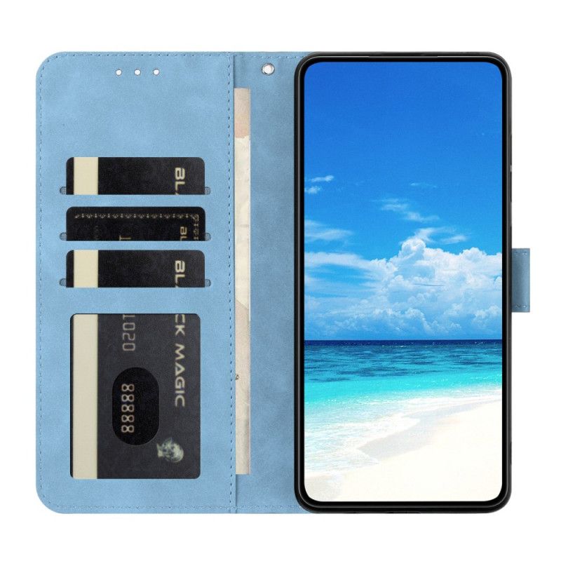 Folio Deksel Xiaomi 15t Sommerfugl- Og Blomstertrykk