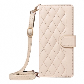 Folio Deksel Xiaomi 15t Vattert Med Stropp Og Skulderstropp Beskyttelse Deksel