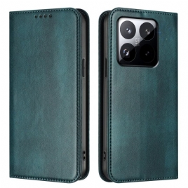 Folio Deksel Xiaomi 15t Vintage-lommebok