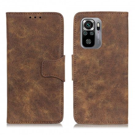 Lærdeksel Til Xiaomi Redmi Note 10 / 10S Vintage Split Leather