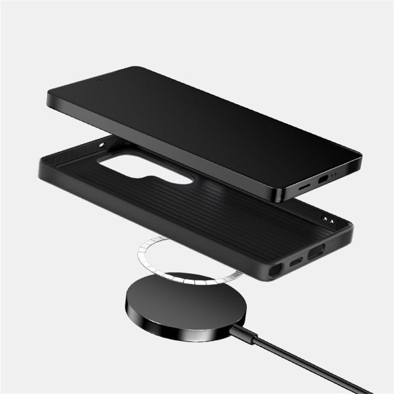 Deksel Samsung Galaxy S25 Fe Abeel Hybrid Magsafe-kompatibel Beskyttelse Deksel