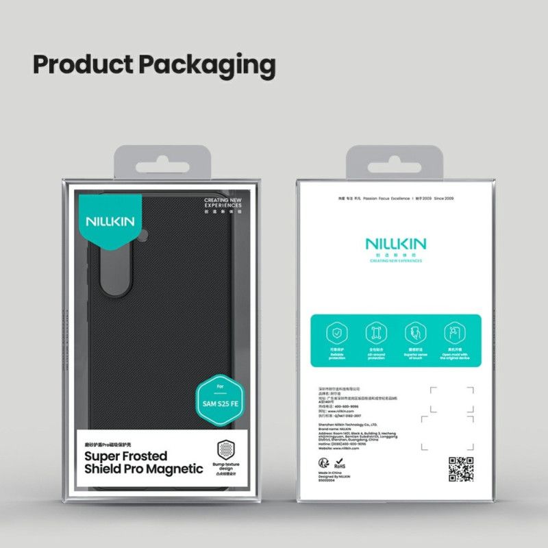 Deksel Samsung Galaxy S25 Fe Kompatibel Med Magsafe Frosted Shield Pro Nillkin