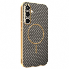 Deksel Samsung Galaxy S25 Fe Magsafe Karbonfiberdesign