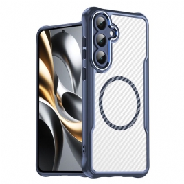 Deksel Samsung Galaxy S25 Fe Magsafe-kompatibel Karbonfibertekstur