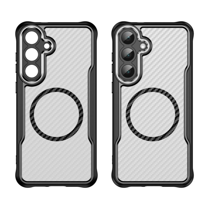 Deksel Samsung Galaxy S25 Fe Magsafe-kompatibel Karbonfibertekstur