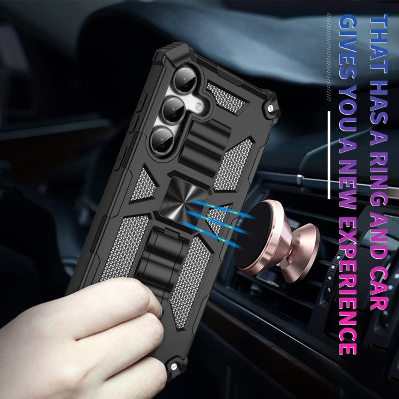 Deksel Samsung Galaxy S25 Fe Støtsikker Beskyttelse Med Innebygd Stativ Beskyttelse Deksel