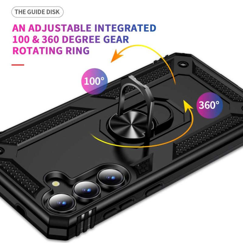 Deksel Til Samsung Galaxy S25 Fe Robust Med Roterende Ringholder