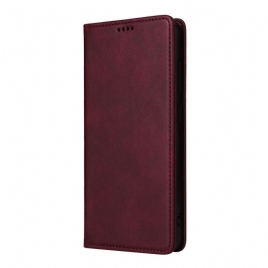 Folio Deksel Samsung Galaxy S25 Fe Læreffekt Beskyttelse Deksel