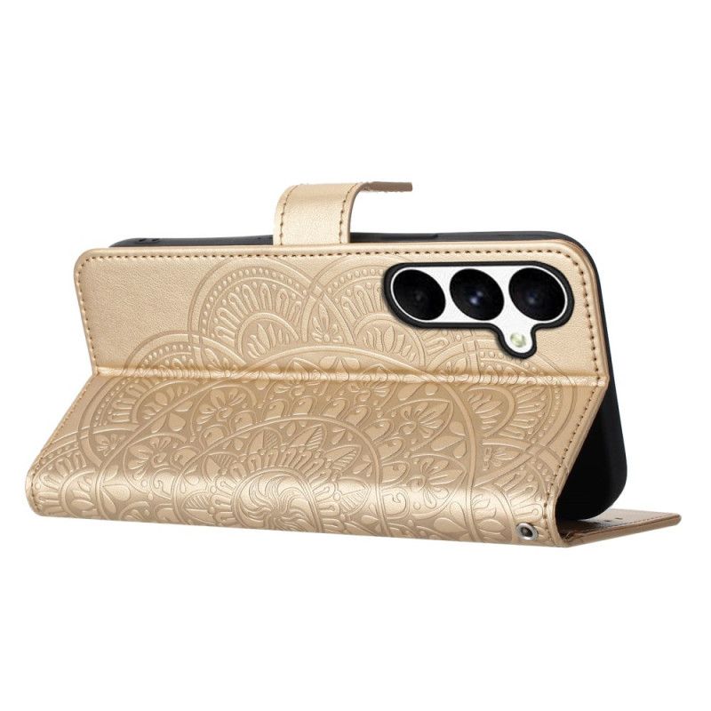 Folio Deksel Samsung Galaxy S25 Fe Mandala-trykk