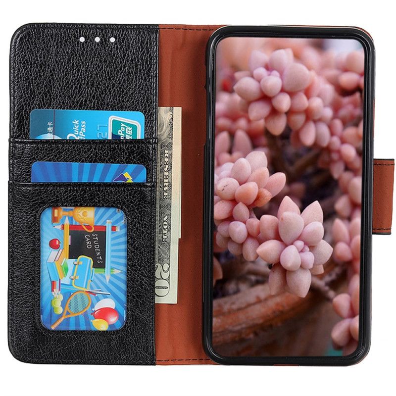 Folio Deksel Til Samsung Galaxy S25 Fe Nappaskinn