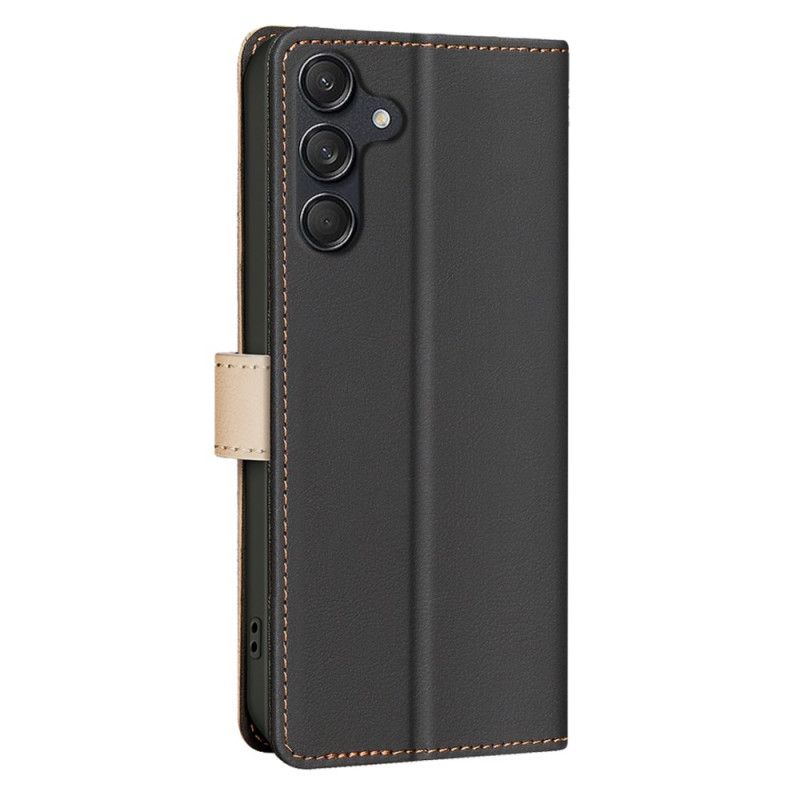 Folio Deksel Til Samsung Galaxy S25 Fe Tofarget Binfen-farge