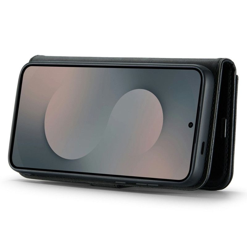 Lærdeksel Folio Deksel Samsung Galaxy S25 Fe Mobildeksel Avtakbart Etui Dg.ming