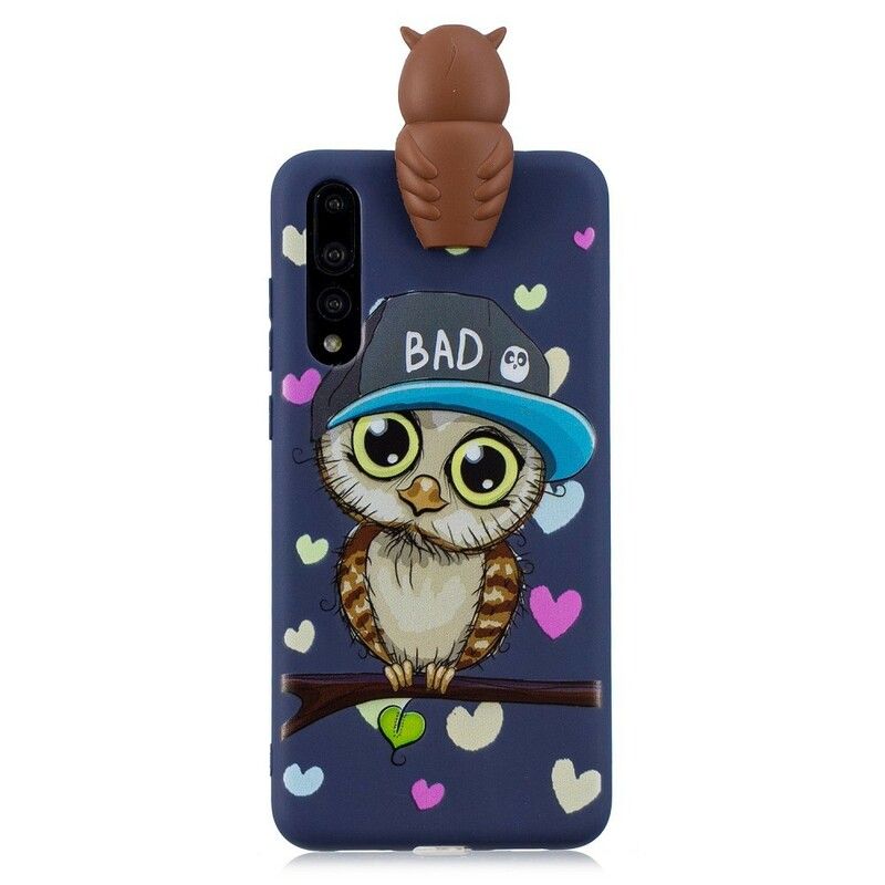 Deksel Til Huawei P20 Pro 3d Bad Owl Fun