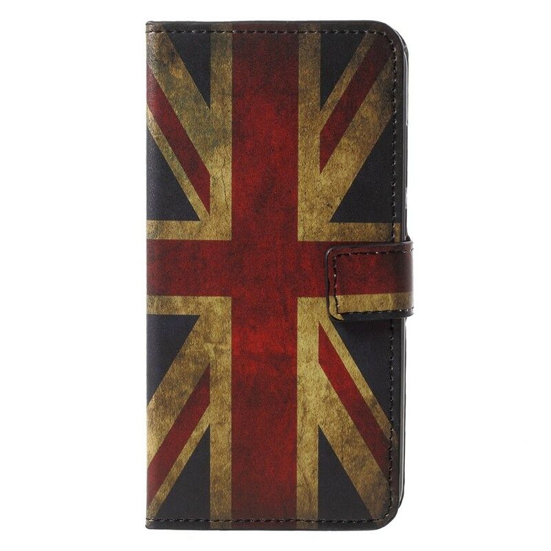 Folio Deksel Til Huawei P20 Pro Englands Flagg