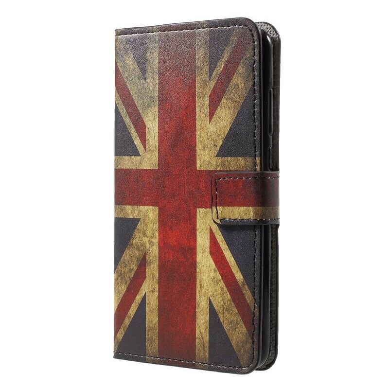 Folio Deksel Til Huawei P20 Pro Englands Flagg