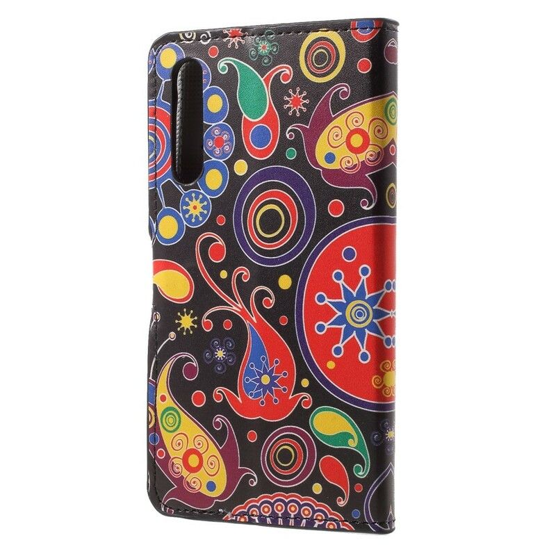 Folio Deksel Til Huawei P20 Pro Galaxy Design