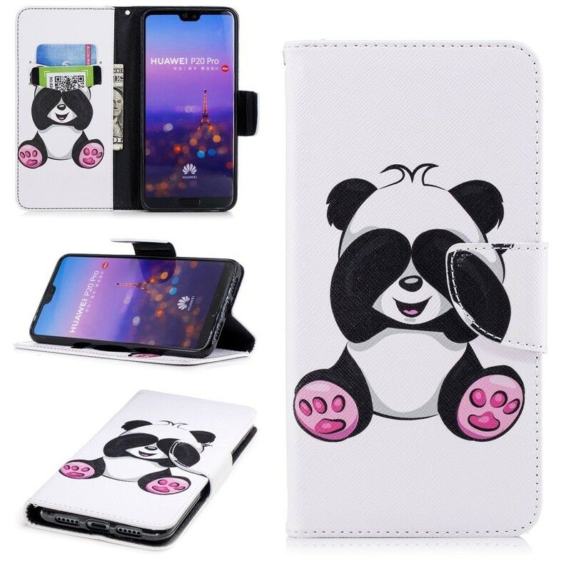 Folio Deksel Til Huawei P20 Pro Pandamoro