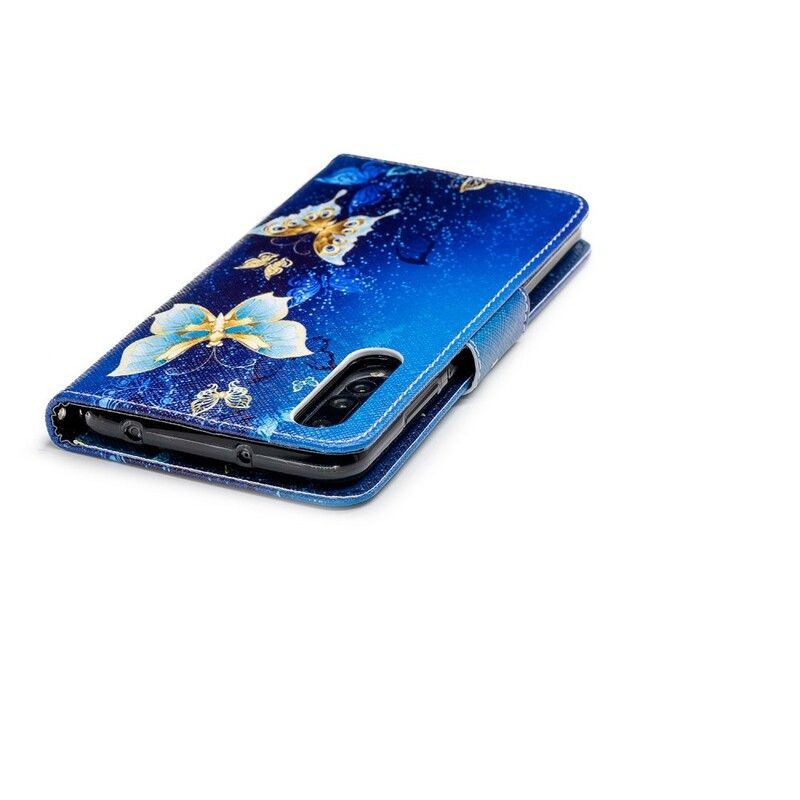 Folio Deksel Til Huawei P20 Pro Sommerfugler Om Natten