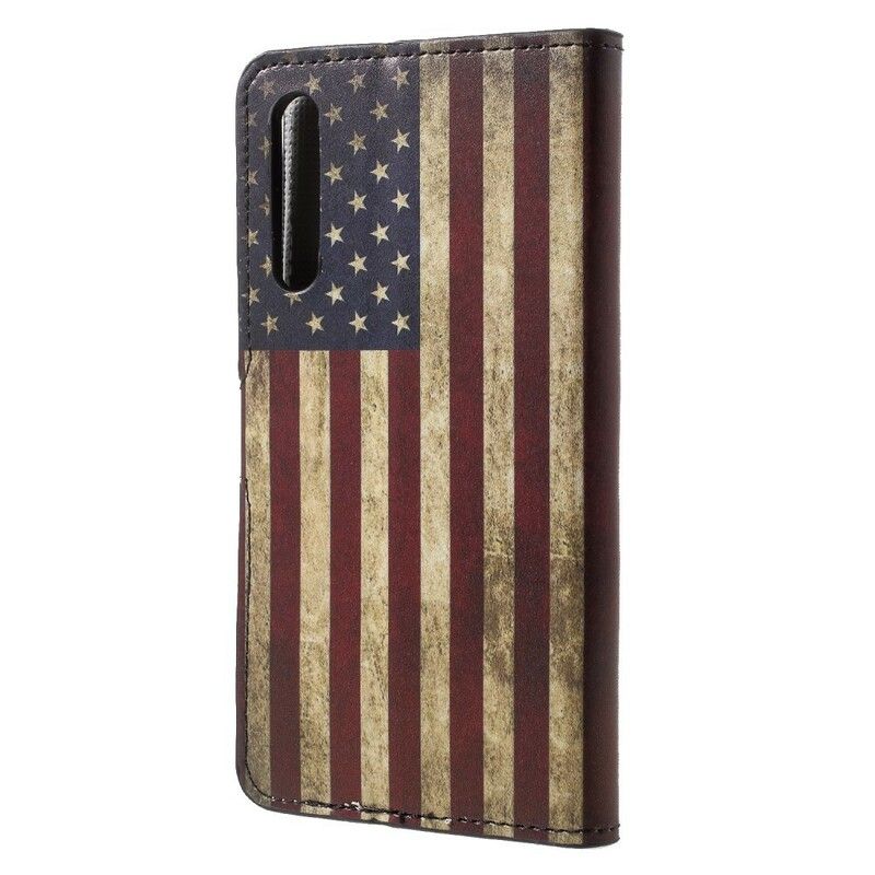 Lærdeksel Til Huawei P20 Pro Usas Flagg